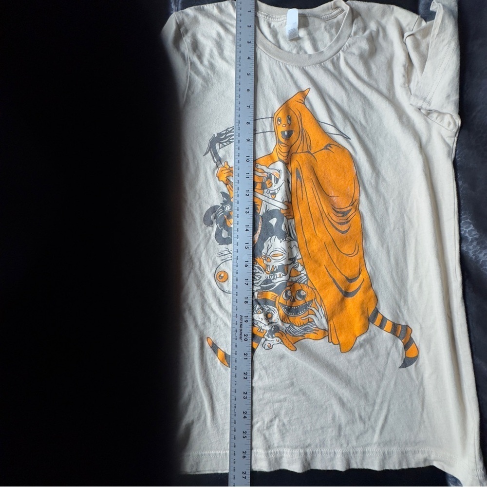 Saint Halloween Reaper Retro Art Styletee Size Small View 5